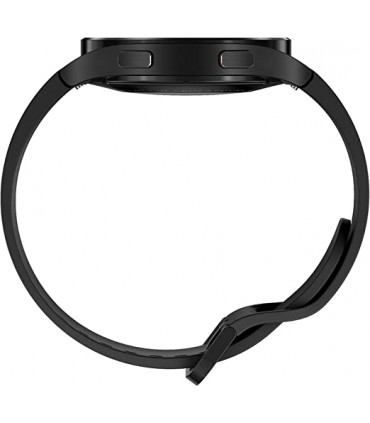 Samsung Galaxy Watch 4, 44 mm, color negro, resistente al agua, reloj inteligente inalámbrico, correa deportiva, Wi-Fi/Bluetooth