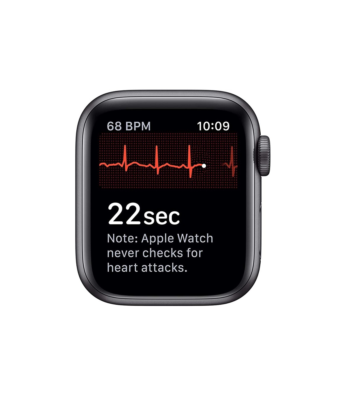 Apple Watch Series 5 (GPS + celular, 40 mm) - Caja de Aluminio Gris Espacial con Correa Deportiva Negra