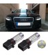 2 uds Auto P13W PSX26W bombillas LED luces de circulación diurna luz de conducción para Audi A4 B8 S4 Q5 2009-2012 luz antiniebl