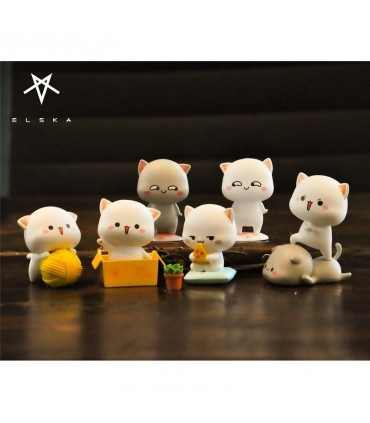Mitao-caja de persianas para gato de la suerte, dulce muñeca de dibujos animados, regalo de cumpleaños - 2