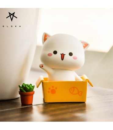 Mitao-caja de persianas para gato de la suerte, dulce muñeca de dibujos animados, regalo de cumpleaños - 3