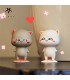 Mitao-caja de persianas para gato de la suerte, dulce muñeca de dibujos animados, regalo de cumpleaños - 4