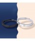 2 uds sol Luna juego par amistad amante anillos abiertos ajustables minimalista de compromiso anillos de boda Kit de amantes - 