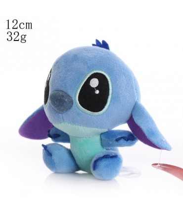 Disney juguetes de felpa Stitch 12cm/18cm pareja pie Lilo & Stitch de dibujos animados de peluche muñecas de felpa Anime juguete