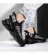 ZHANGXI-Zapatillas de correr para hombre, calzado deportivo cómodo para exteriores, transpirable, atlético, para caminar y trota