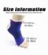 TopRunn-tobillera de compresión para correr y Fitness, calcetín de punto, soporte para esguinces, artritis, Tendonitis, 1 par