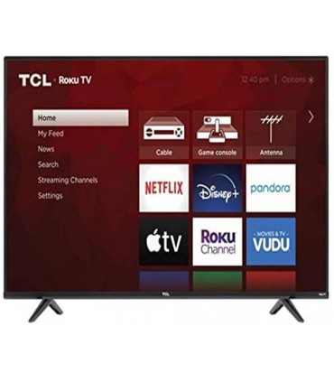 Televisión TCL SmartTV Led Roku 4K con HDR Compatible con Alexa y Google Assistant Netflix Youtube Prime Video + Aplicaciones Cl
